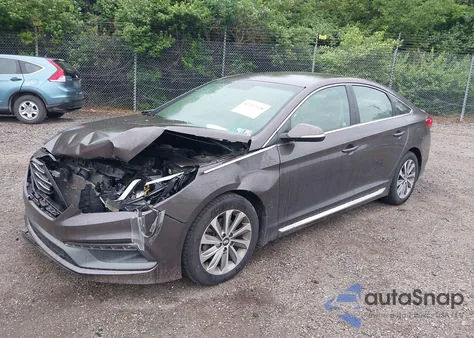 2017 Hyundai Sonata Sport from USA, damaged, VIN 5NPE34AF5HH460681